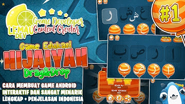 CARA MEMBUAT GAME ANDROID PUZZLE HIJAIYAH CONSTRUCT 2 [LENGKAP]  PART-1