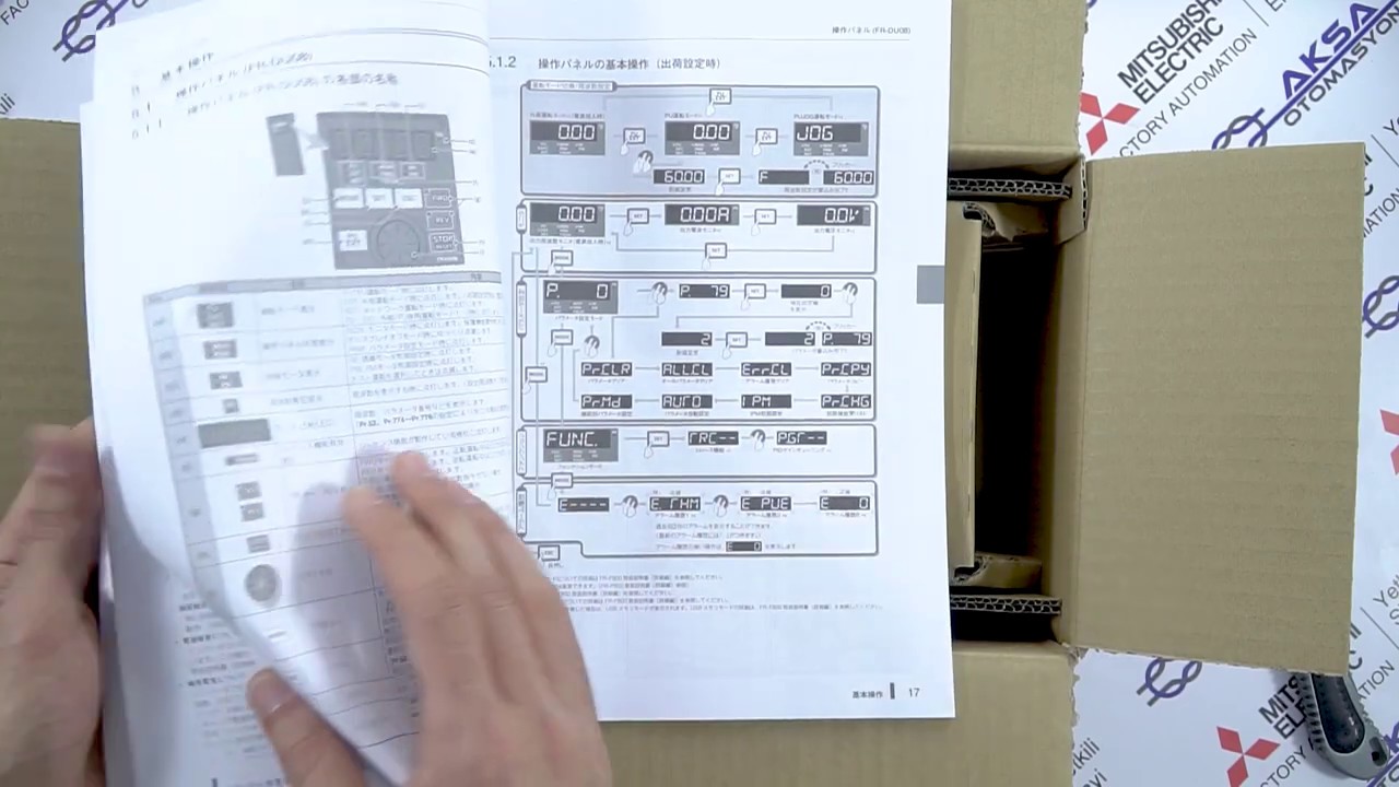 Mitsubishi f800 manual