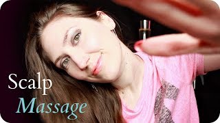 ASMR Scalp Massage (NO TALKING) Intense Head Massaging & Scratching for Relaxation & Headache Relief