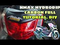 NMAX HYDRODIP CARBON. FULL TUTORIAL(DIY)