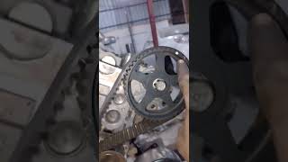 Kia Optima V6 Engine Timing Belt Mark