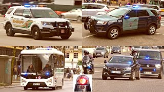 Best of Police Cars Responding Lights and Sirens 2020 and More!