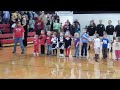 Daycare children say Pledge of Allegiance