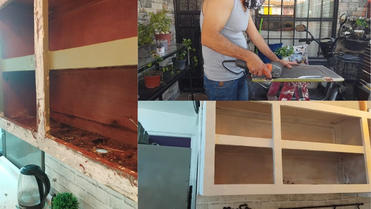 DE VIEJA A COMO NUEVA:AVANCE DE MI COCINA🌺🏠