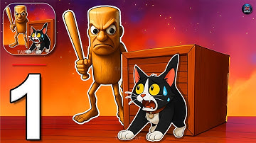 Prank House Escape - Gameplay Walkthrough Part 1 - Cat Prankster Simulator (Android, iOS)