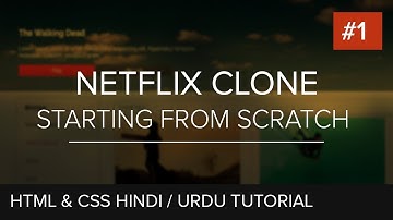 [#1] - How to Make a Website using HTML CSS  |  Hindi / Urdu Tutorial