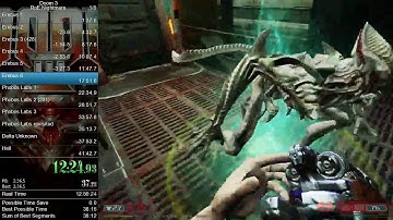 Doom 3 - Resurrection of Evil Nightmare speedrun in 0:33:27 (time without loads)