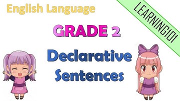 Types of Sentences: Declarative Sentences (Grade 2)
