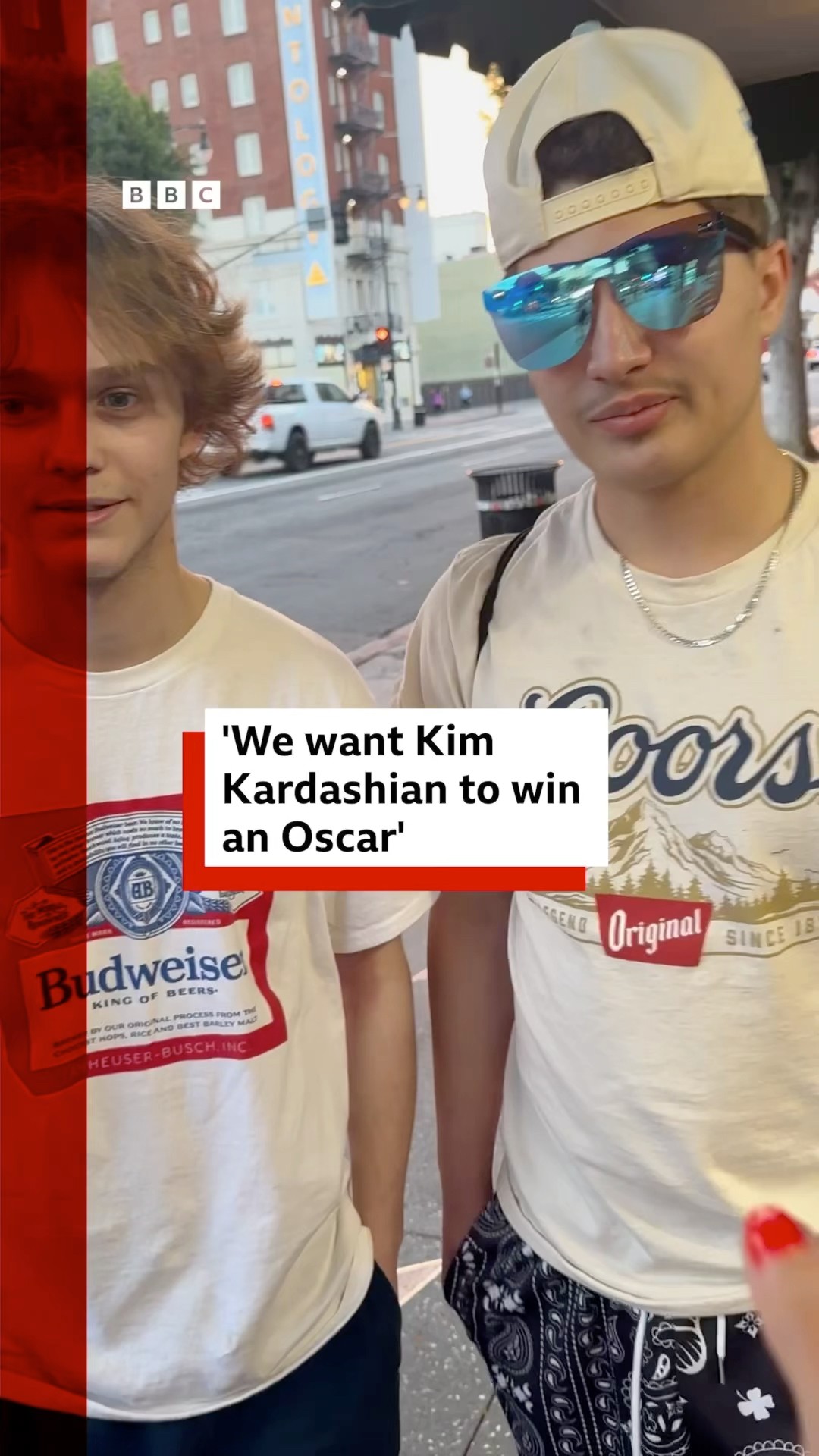 Does Hollywood really care about the Oscars? We asked those there. #Oscars2025 #LosAngeles #BBCNews