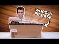 Building in the WEIRD CyberWood mATX PC Case