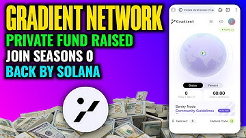 Gradient Network Airdrop Full Guide | Gradient Network Season 0 | Gradient Network By Solana