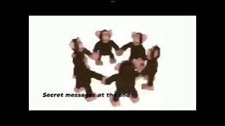 Monkey spinning monkeys for 10 mins (secret messages)