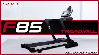 F85 Treadmill Assembly Guide