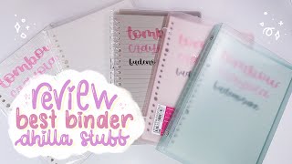 Shopee Binder Haul & Review by Pinky Bunny | Binder best seller Dhilla Stuff