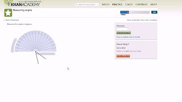 More angle measurements using a protractor | Angles and intersecting lines | Geometry | Khan Academy