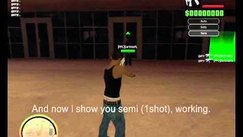 MTA:SA - Shooting mode by garry