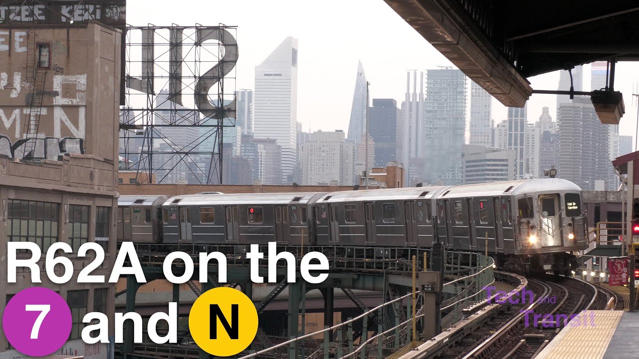 R62A single cars return from Corona Yard - YouTube