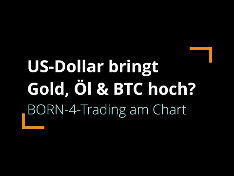 US-Dollar bringt Gold, Öl & BTC hoch? | BORN-4-Trading