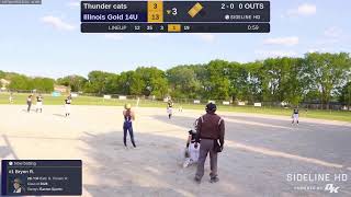 Illinois Gold 14U vs. Thunder cats (2024.05.11)