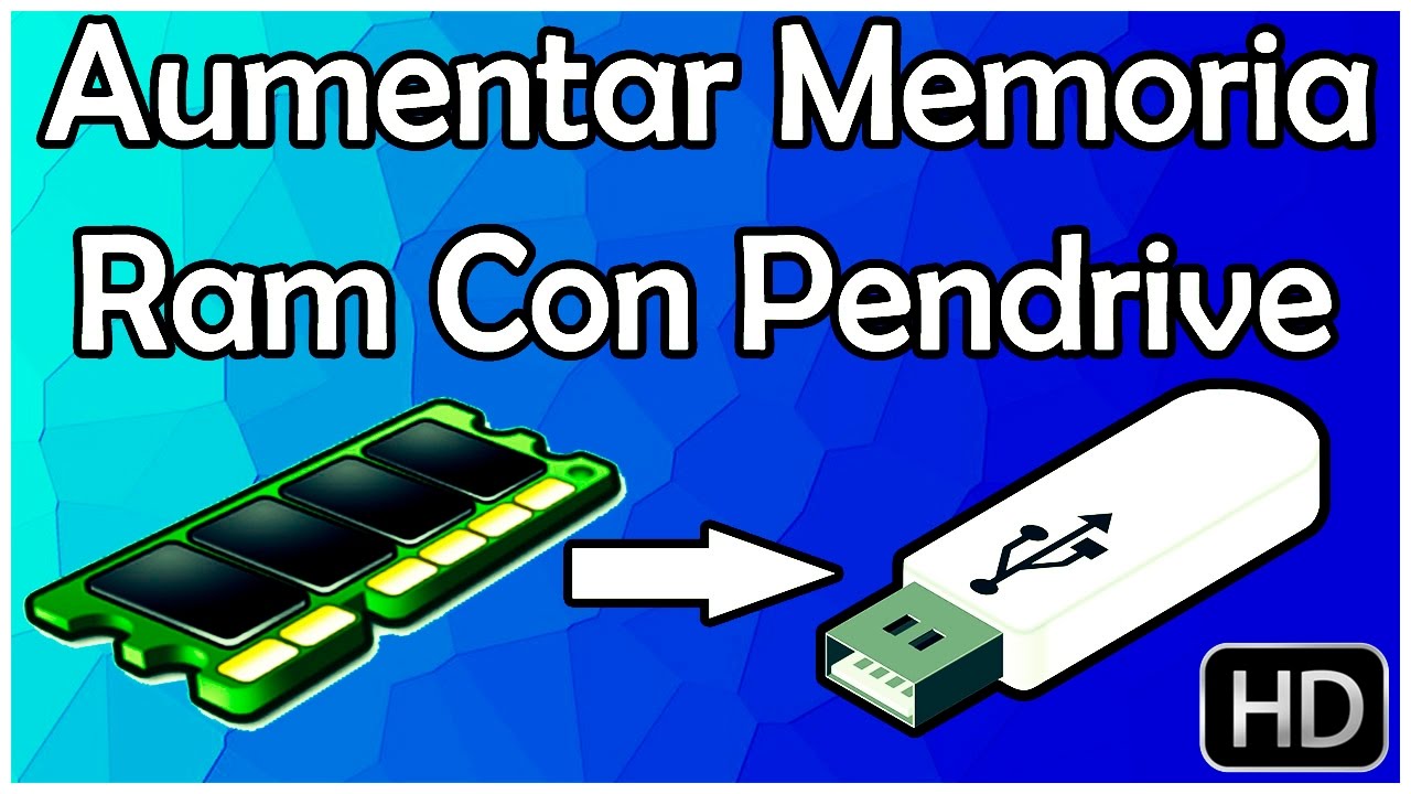 Como acelerar el pc con un pendrive como memoria ram en Windows 7, 8, 8.1 10