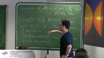 Igor Kortchemski: Condensation in random trees - Lecture 2