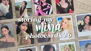 storing my mina twice photocards #6 (pobs, lucky draws and more)  ୨୧⋆｡˚ ⋆