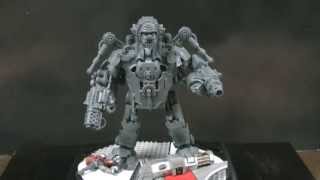 Enclosed Dreadknight For 40K Grey Knights- Blue Table Painting