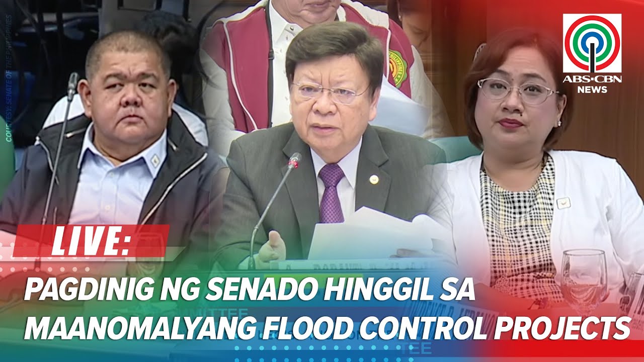 LIVE: Senate Blue Ribbon Committee hearing on anomalous flood control ...