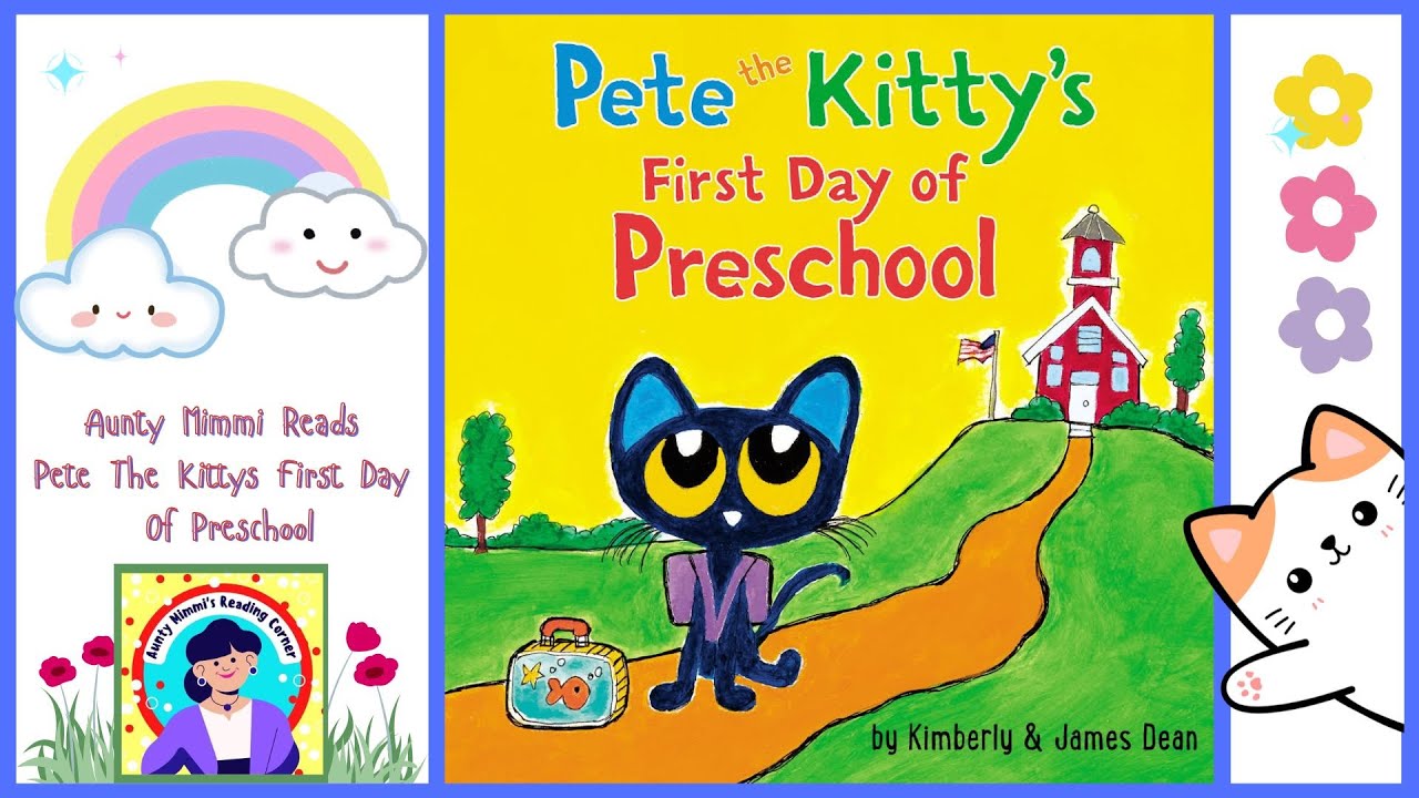 Pete The Kittys First Day Of Preschool Activities Free Pete The Kittys First Day Of Preschool Activities Free