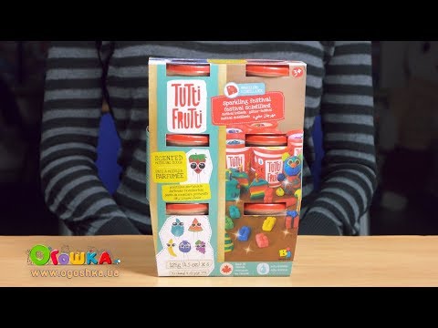 Набор для лепки Фруктовые ароматы, блестки, Tutti-Frutti (45071)