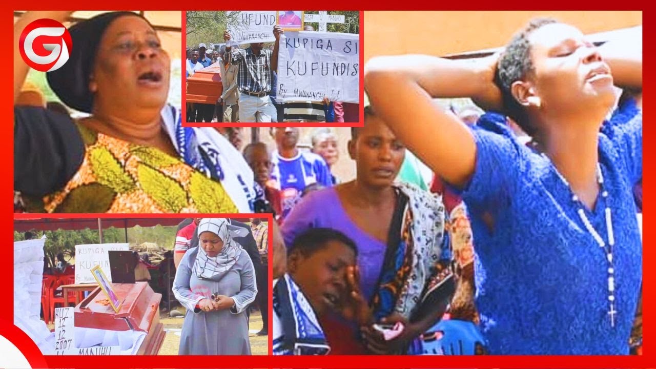 SIMANZI na VILIO VYATAWALA MAZIKO ya MWANAFUNZI ALIYEFARIKI kwa KUCHAPWA FIMBO -