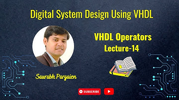 Lecture 14 VHDL Operators