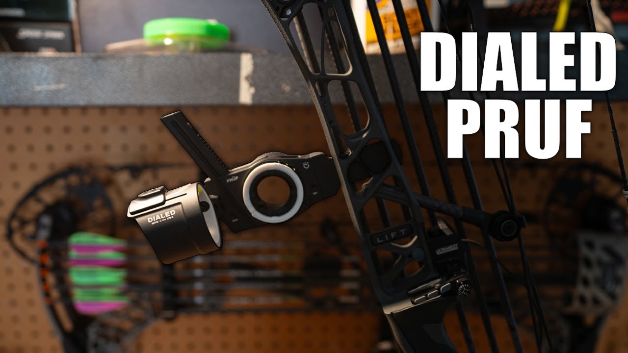 *NEW* Dialed Pruf Bow Sight Review - YouTube