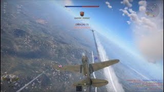 War Thunder P-36 C 🇺🇲 Dogfight Gameplay