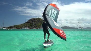 SUP Wing Boarding with GTS Falcon Wing