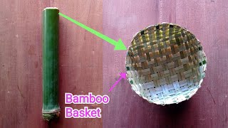 Bamboo Basket | Cute basket making idea screenshot 1
