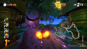 Crash Team Racing Nitro-Fueled - Tiny Temple Gameplay (PS4 HD) [1080p60FPS]