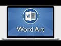 Tutoriel word 2013  insrer et mettre en forme un word art