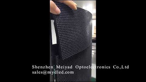 Flexible LED module p2.5  20180515