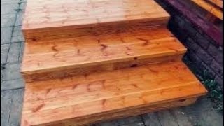 картинка: Построили новые ступени к уличной веранде 🔥 Финальный вид - объект готов