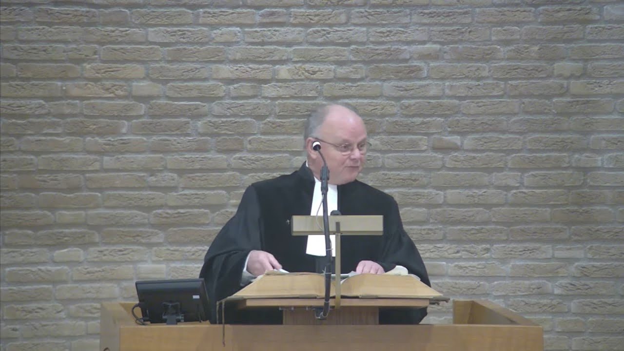 Morgendienst 10:00 - 13 oktober 2024 - Spreker : ds. A.H. van Veluw