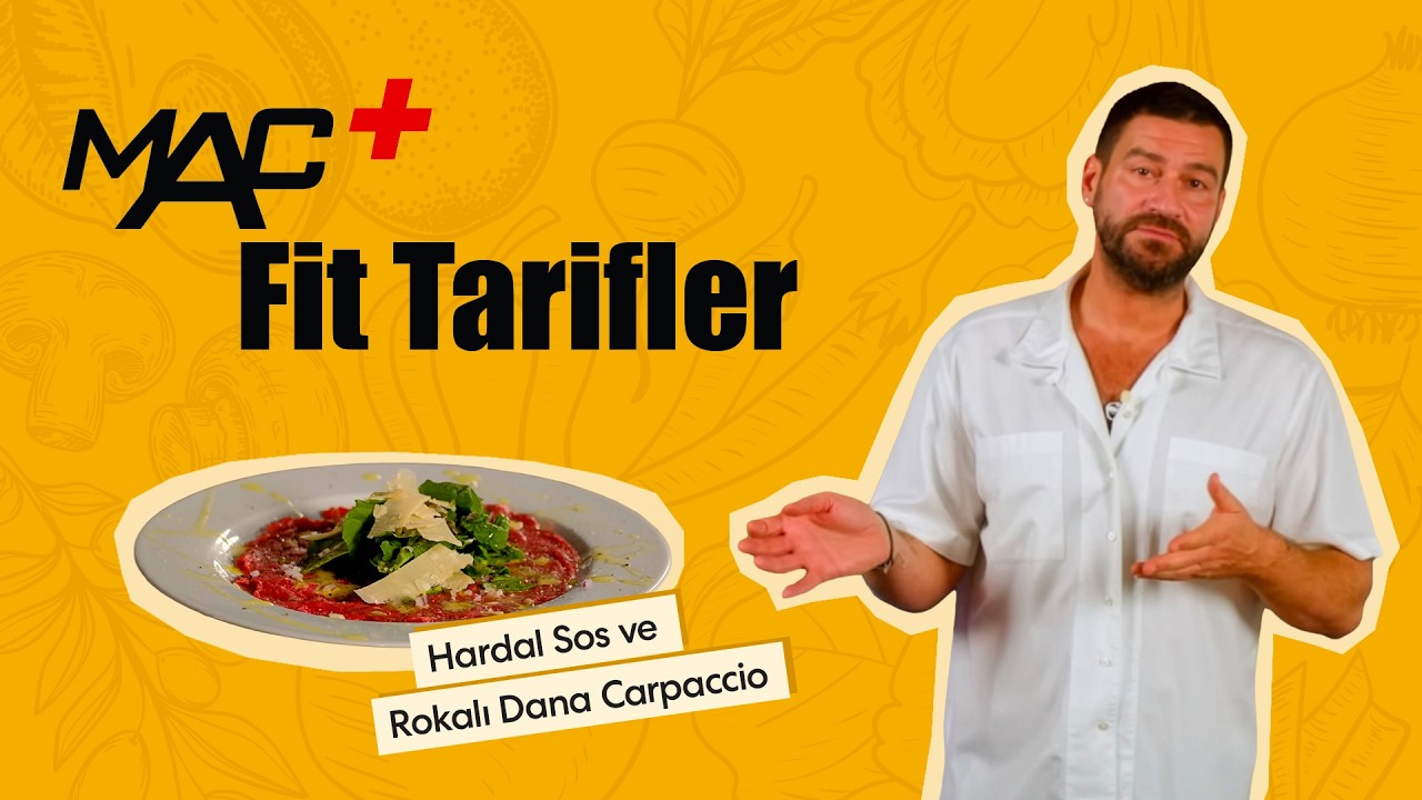 Yoğun antrenman sonrası: Hardal Sos ve Rokalı Dana Carpaccio Yoğun antrenman sonrası: Hardal Sos ve Rokalı Dana Carpaccio