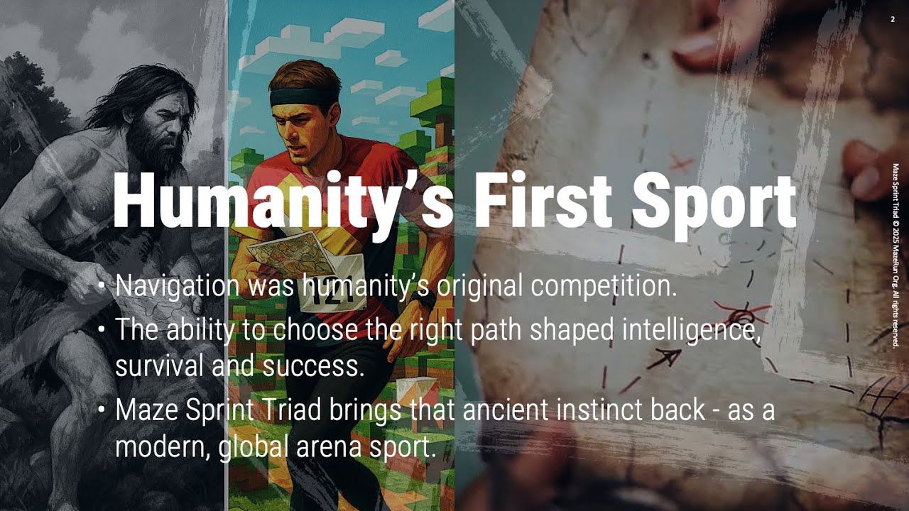 This Could Be the Next Olympic Sport — Discover Maze Sprint Triad. 