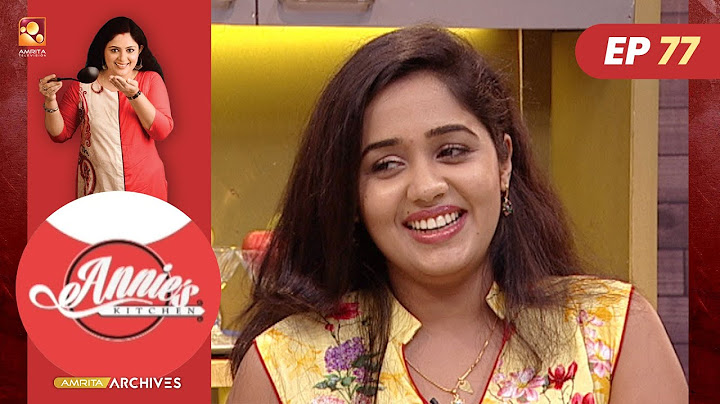 Annies Kitchen | Epi :77|Cookery Show  | Amrita TV Cookery Show