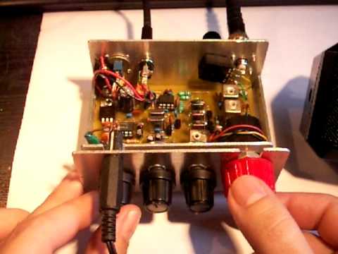 Homemade HAM Radio CW/SSB receiver for 20m - YouTube