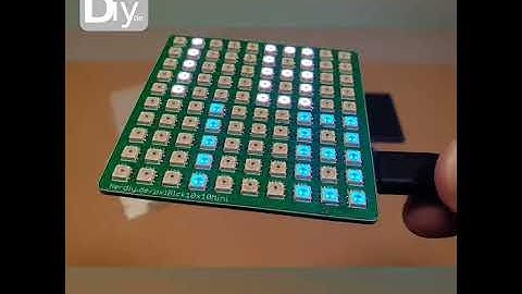 First preview of the pxlBlck_10x10mini - Nerdiy.de