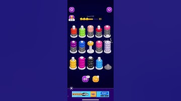 Nut Sort 155 Solution No Ads #moblegame