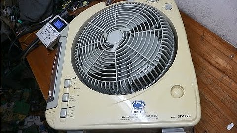 Sửa quạt tích điện cổ này không chạy.Khá lâu mới xong đấy các bạn!