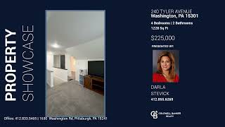 240 Tyler Avenue Washington, PA | ColdwellBankerHomes.com
