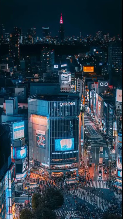 JIKA KAMU TINGGAL DI JEPANG 🇯🇵 [Tokyo saat Malam] #shorts #japan #jepang